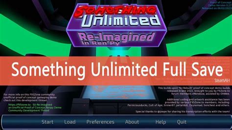 something unlimited 2.4.5 changelog